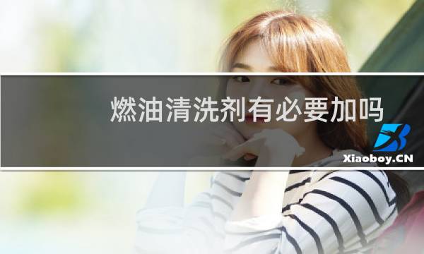 燃油清洗剂有必要加吗 - 今天加油被忽悠买了清洁剂
