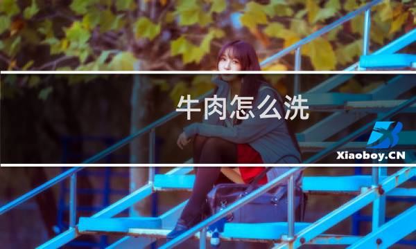 牛肉怎么洗 - 买回的生牛肉如何清洗