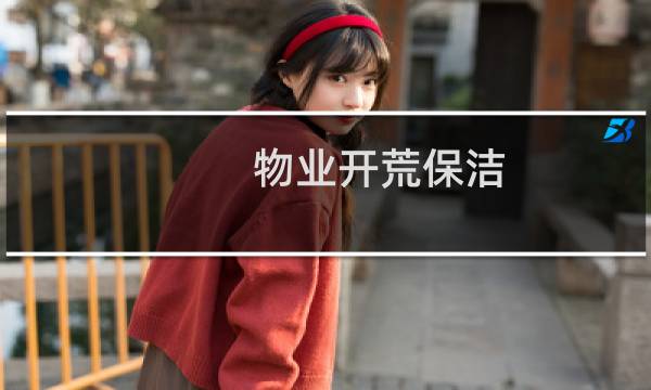 物业开荒保洁 - 物业进驻开荒保洁