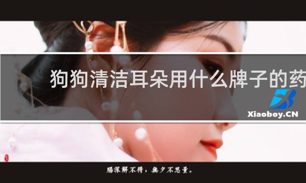 狗狗清洁耳朵用什么牌子的药 - 狗狗洗耳液排行