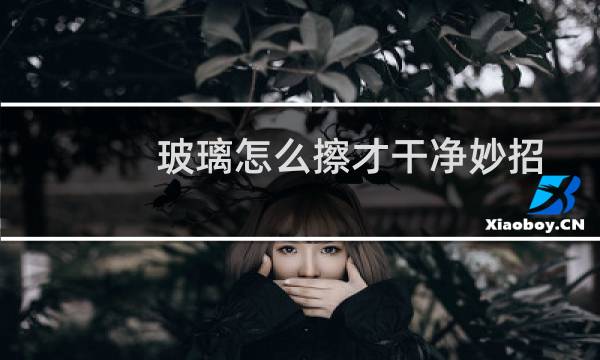 玻璃怎么擦才干净妙招 - 怎么样把玻璃擦得又干净又快