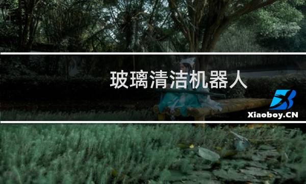 玻璃清洁机器人 - 能擦弧形玻璃的机器人