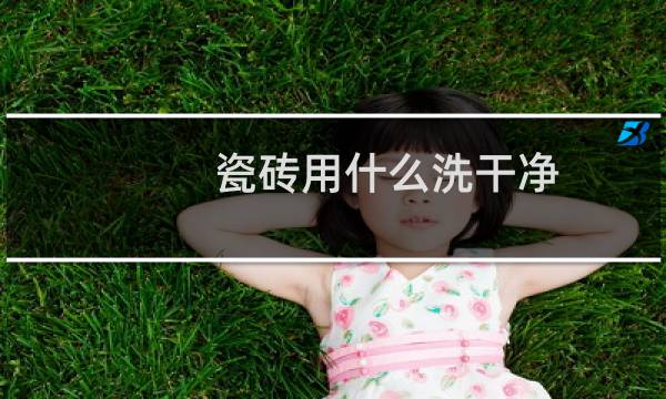 瓷砖用什么洗干净 - 瓷砖清洗
