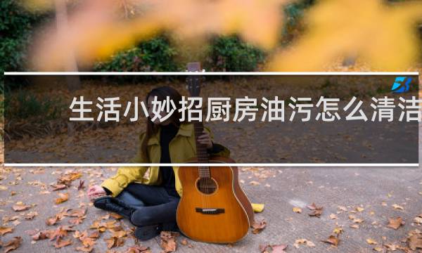 生活小妙招厨房油污怎么清洁 - 100个生活小妙招
