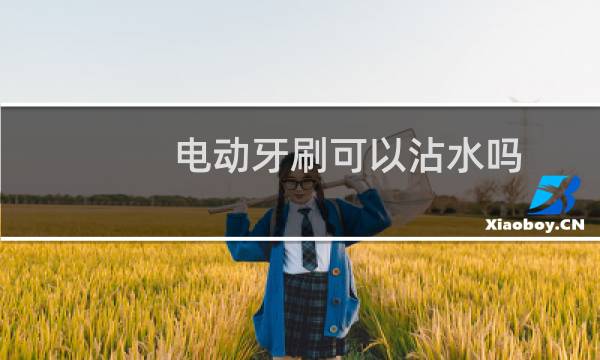 电动牙刷可以沾水吗 - 电动牙刷哪里不能碰水