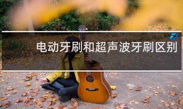 电动牙刷和超声波牙刷区别 - 电动牙刷与声波牙刷的区别