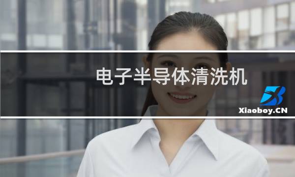 电子半导体清洗机 - 国内清洗机半导体