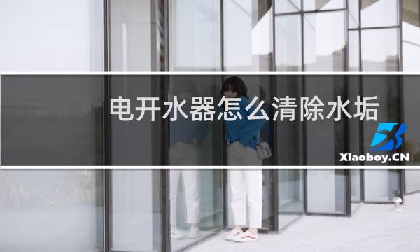 电开水器怎么清除水垢 - 商用电开水器怎么清除水垢