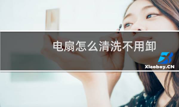 电扇怎么清洗不用卸 - 不拆清洗电风扇小妙招
