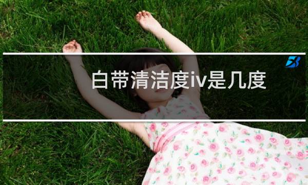 白带清洁度iv是几度 - 白带清洁度1一4度判定标准表