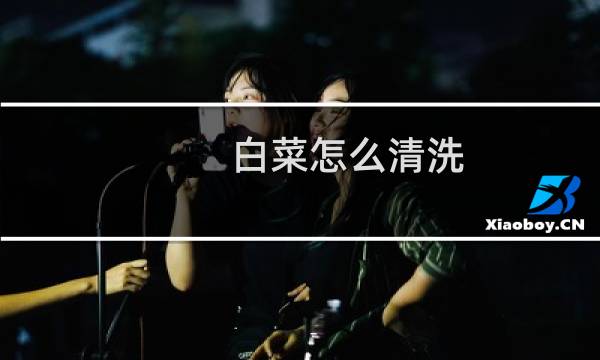 白菜怎么清洗 - 白菜怎么洗干净