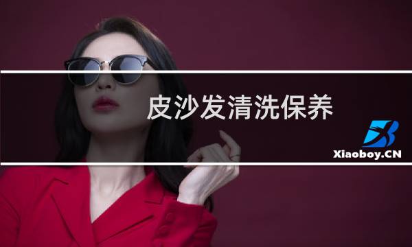 皮沙发清洗保养 - 清洗皮沙发的6个小妙招