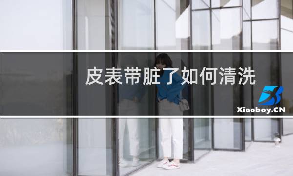 皮表带脏了如何清洗 - 皮表带清洗怎么清洗