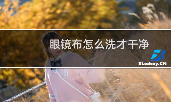 眼镜布怎么洗才干净 - 眼镜布脏了怎么办能洗吗