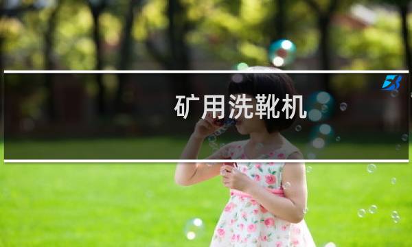 矿用洗靴机 - 洗靴机设备厂家