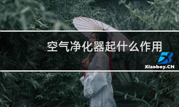 空气净化器起什么作用 - 空气清新净化器的作用