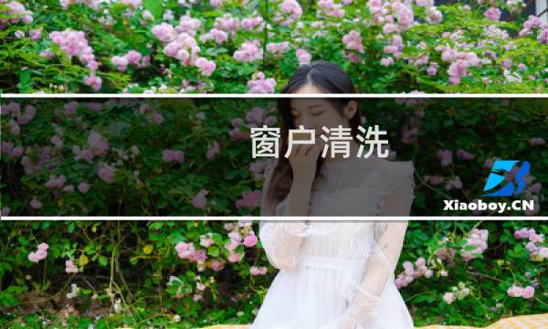 窗户清洗 - 窗框清洗