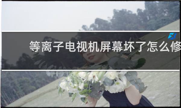 等离子电视机屏幕坏了怎么修 - 等离子电视黑屏维修