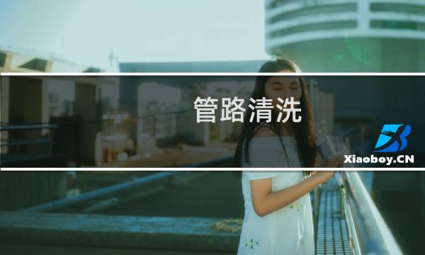 管路清洗 - 水管路清洗