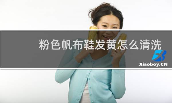 粉色帆布鞋发黄怎么清洗 - 帆布鞋干了有黄渍怎么办