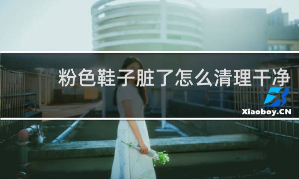 粉色鞋子脏了怎么清理干净 - 粉色的网鞋脏了怎么洗