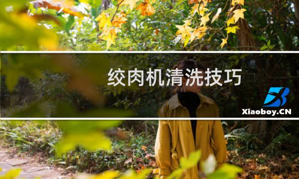 绞肉机清洗技巧 - 绞肉机发臭怎么清理
