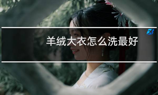羊绒大衣怎么洗最好 - 怎么洗双面羊绒大衣