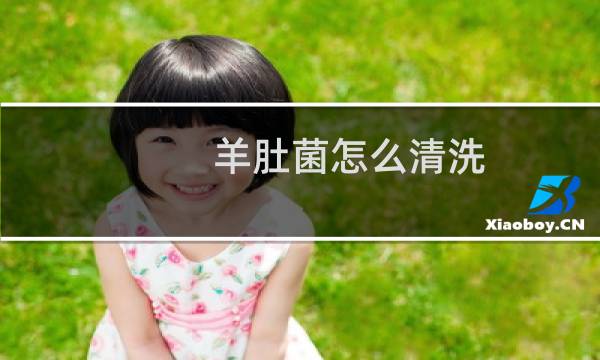 羊肚菌怎么清洗 - 清洗羊肚菌的正确方法