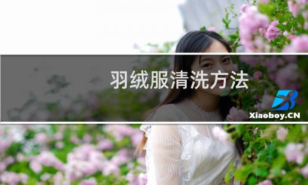 羽绒服清洗方法 - 自己清洗羽绒服最佳方法