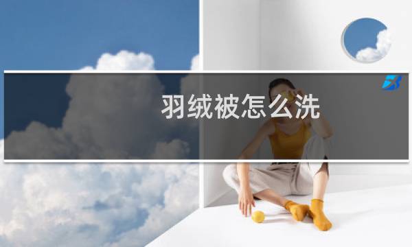 羽绒被怎么洗 - 羽绒被怎么洗涤方法
