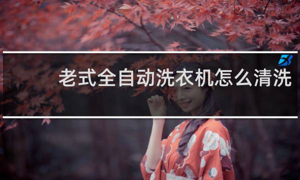 老式全自动洗衣机怎么清洗 - 老式全自动洗衣机怎么脱水