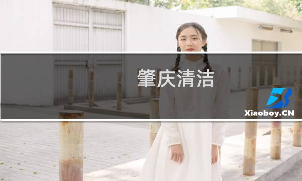 肇庆清洁 -