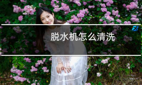 脱水机怎么清洗 - 脱水机里面太脏了怎么洗
