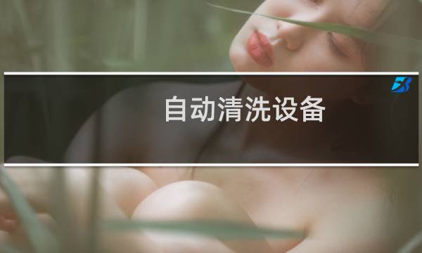 自动清洗设备 - 洗鹅卵石机设备视频