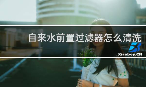 自来水前置过滤器怎么清洗 - 后悔装前置过滤器