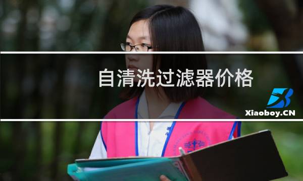 自清洗过滤器价格 - 家用全自动反冲洗过滤器