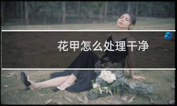 花甲怎么处理干净 - 花甲怎么弄才干净