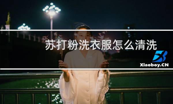 苏打粉洗衣服怎么清洗 - 小苏打粉怎么洗衣服上的污渍