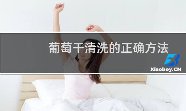 葡萄干清洗的正确方法 - 怎样清洗新鲜葡萄干最干净