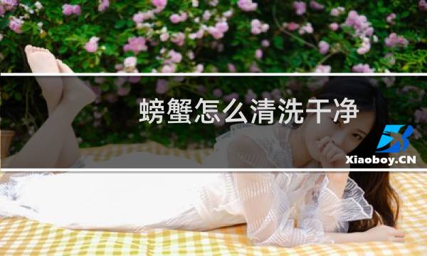 螃蟹怎么清洗干净 - 螃蟹怎么杀怎么清洗