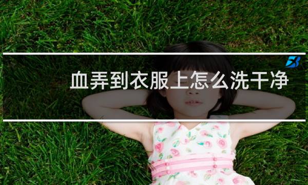 血弄到衣服上怎么洗干净 - 衣服上血渍久了怎么洗