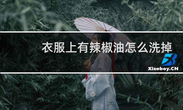 衣服上有辣椒油怎么洗掉 - 衣服上的辣椒油干了怎么洗掉