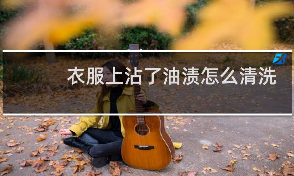 衣服上沾了油渍怎么清洗 - 已经干了的油渍怎么去除