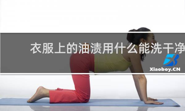衣服上的油渍用什么能洗干净 - 已经干了的油渍怎么去除