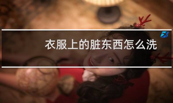 衣服上的脏东西怎么洗 - 布料上的脏东西怎么洗