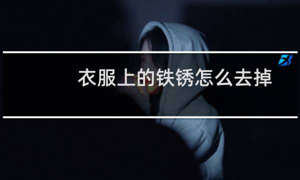 衣服上的铁锈怎么去掉 - 衣服上的铁锈如何快速清除