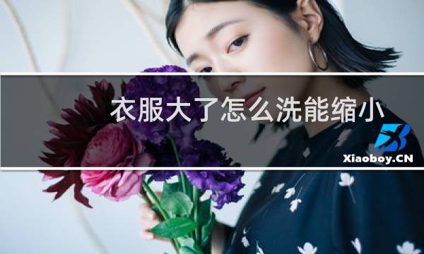 衣服大了怎么洗能缩小 - 怎样最快让衣服缩水