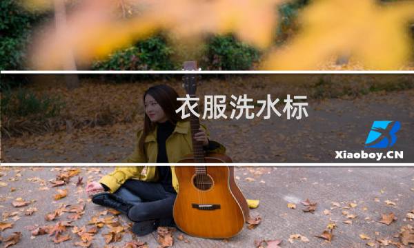 衣服洗水标 - 衣服内侧洗水标