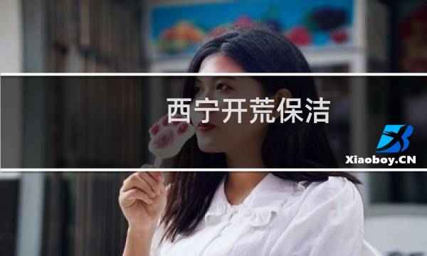 西宁开荒保洁 - 西宁保洁清洗公司