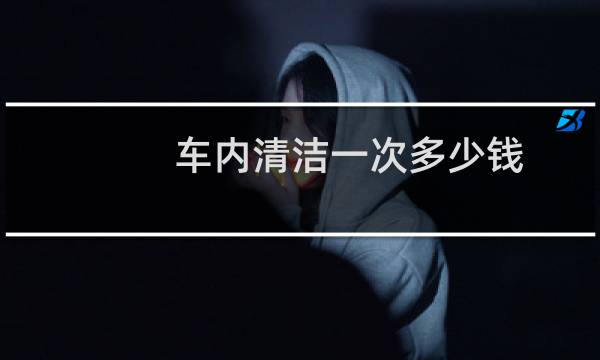 车内清洁一次多少钱 - 全车室内大清洗多少钱